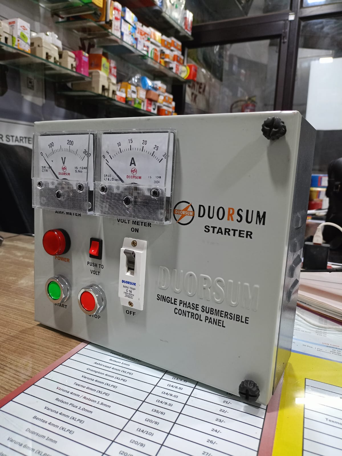 Duorsum Control Panel Single Phase - Image 2